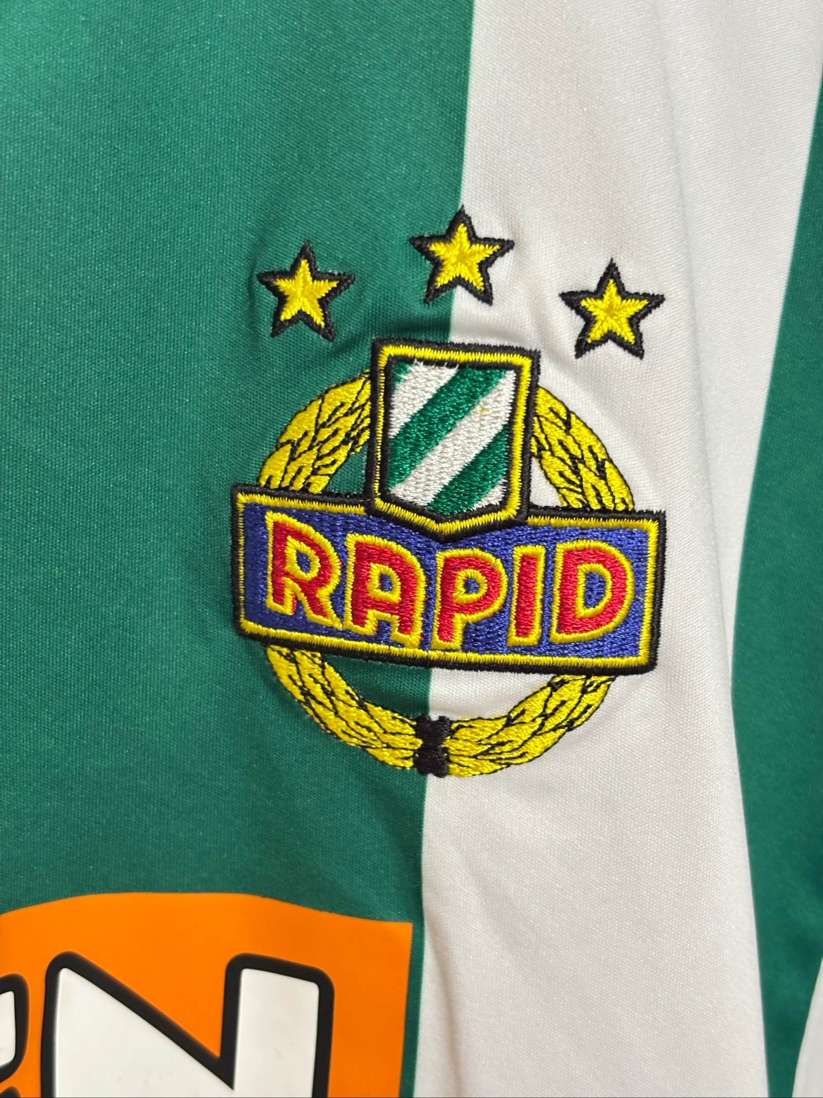 Camiseta Rapid Wien 2016 2018 Adidas Futbol tall S – photo 3